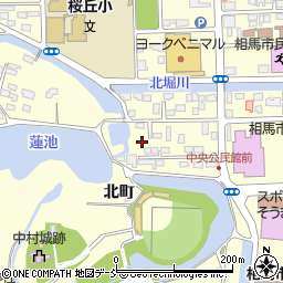 福島県相馬市中村北町10-1周辺の地図
