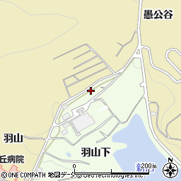 福島県伊達市保原町大柳羽山下1周辺の地図