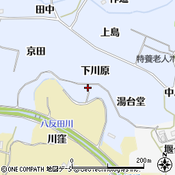 福島県福島市沖高下川原周辺の地図