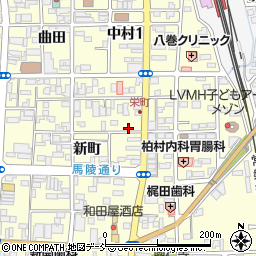 福島県相馬市中村新町62-2周辺の地図