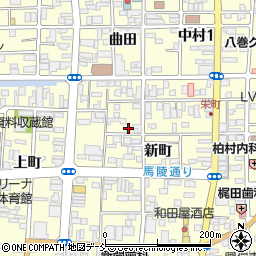 福島県相馬市中村新町86周辺の地図