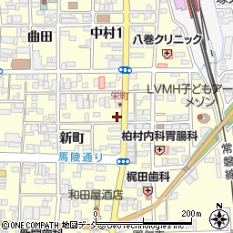 日本堂メガネ店周辺の地図