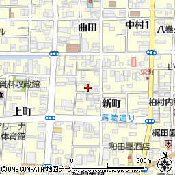 福島県相馬市中村新町56周辺の地図
