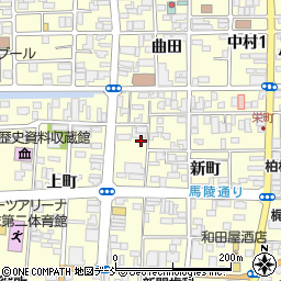 福島県相馬市中村新町53周辺の地図