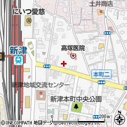 東進衛星予備校　新津駅前校周辺の地図