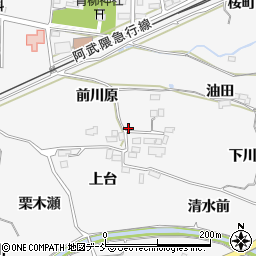 福島市消防団第１２分団１部屯所周辺の地図
