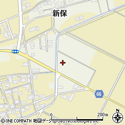 新潟県新潟市西蒲区新保59周辺の地図