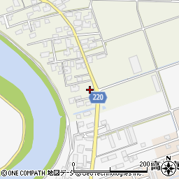 新潟県新潟市南区山崎興野2497周辺の地図