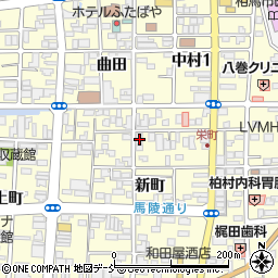 福島県相馬市中村新町45周辺の地図