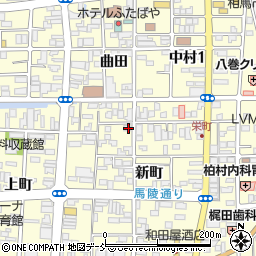 福島県相馬市中村新町46周辺の地図