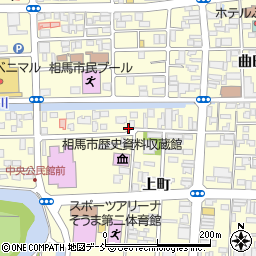 福島県相馬市中村北町34周辺の地図