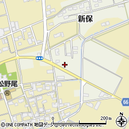 新潟県新潟市西蒲区新保21-1周辺の地図