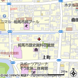 福島県相馬市中村北町32周辺の地図