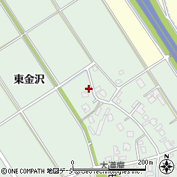 新潟県新潟市秋葉区東金沢1368周辺の地図