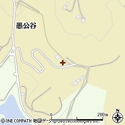 福島県伊達市保原町上保原愚公谷周辺の地図