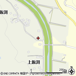 福島県伊達市霊山町中川下飯渕4周辺の地図