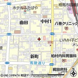 福島県相馬市中村新町14周辺の地図
