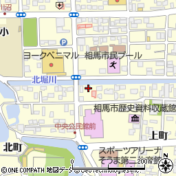 福島県相馬市中村北町22周辺の地図