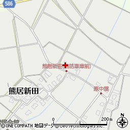 新潟県阿賀野市熊居新田670-2周辺の地図