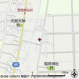 新潟県新潟市南区赤渋4101-1周辺の地図