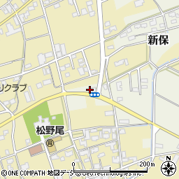 新潟県新潟市西蒲区新保154周辺の地図