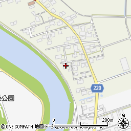 新潟県新潟市南区山崎興野2周辺の地図