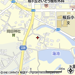 福島県相馬市中村周辺の地図