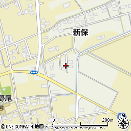 新潟県新潟市西蒲区新保3周辺の地図