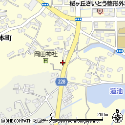 福島県相馬市中村本町35周辺の地図