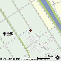新潟県新潟市秋葉区東金沢1862-4周辺の地図