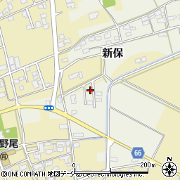 新潟県新潟市西蒲区新保3-2周辺の地図