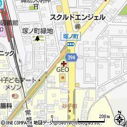 マクドナルド６号線相馬塚ノ町店周辺の地図