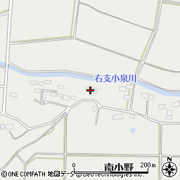 福島県相馬市小野元屋敷周辺の地図