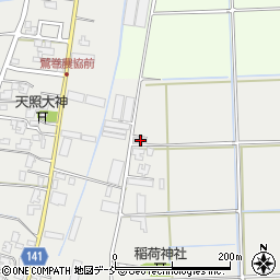 新潟県新潟市南区赤渋52周辺の地図