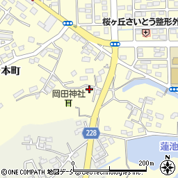 福島県相馬市中村本町34周辺の地図