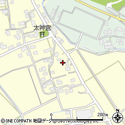 新潟県新潟市秋葉区大安寺499周辺の地図