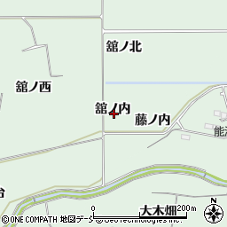 福島県福島市大笹生（舘ノ内）周辺の地図