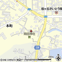福島県相馬市中村本町40周辺の地図