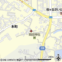 福島県相馬市中村本町55周辺の地図