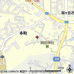 福島県相馬市中村本町99周辺の地図