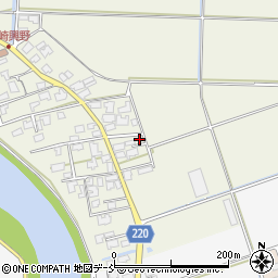 新潟県新潟市南区山崎興野210周辺の地図