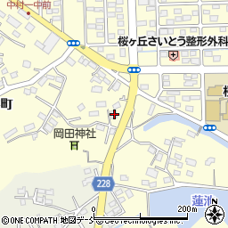福島県相馬市中村本町27周辺の地図