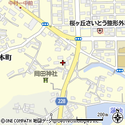 福島県相馬市中村本町37周辺の地図