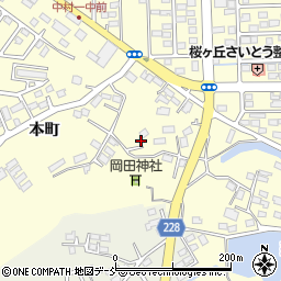 福島県相馬市中村本町39-1周辺の地図