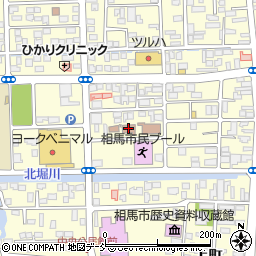 相馬年金事務所周辺の地図
