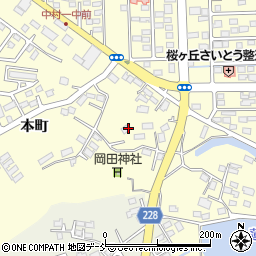 福島県相馬市中村本町39周辺の地図