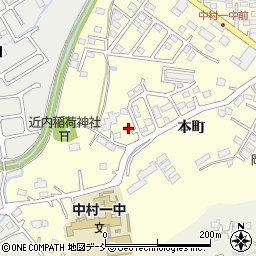 福島県相馬市中村本町138周辺の地図