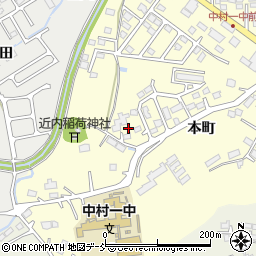 福島県相馬市中村本町141周辺の地図