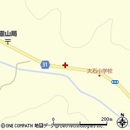 福島県伊達市霊山町大石三野輪85周辺の地図