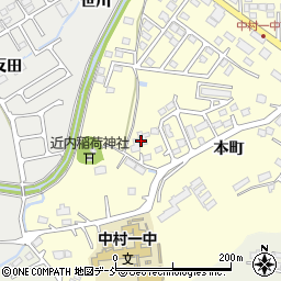 福島県相馬市中村本町142周辺の地図